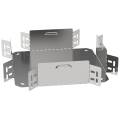 Крестовина 80х100мм, IEK ES3-KR-080-100-06