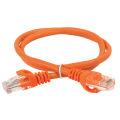 Патч-корд 4 пары, 2хRJ45, 0,5м, Кат.5e, UTP, оранжевый, LSZH, ITK PC07-C5EUL-05M