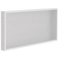 PRO Панель светодиодная ДВО 1071 27Вт 3000К IP40 595х295мм призма IEK