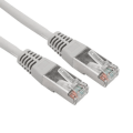 Патч-корд 4 пары, 2хRJ45, 0,5м, Кат.5e, FTP, серый, CCA, LSZH, REXANT 18-8001-1