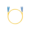 Шнур оптический SC/UPC-SC/UPC, SM, 3м, Duplex, желтый, ССД 130202-03176