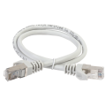 Патч-корд 4 пары, 2хRJ45, 10м, Кат.6, FTP, серый, LSZH, ITK PC01-C6FL-10M