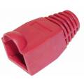 Колпачок изолирующий  для разъемов RJ-45, красный, REXANT 05-1205
