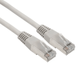 Патч-корд 4 пары, 2хRJ45, 2м, Кат.6, FTP, серый, CCA, PVC, REXANT 18-8105-1