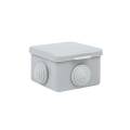 Коробка распределительная КМР-030-036, 4 ввода, 65х65х50мм, серая, EKF plc-kmr2-030-036-r