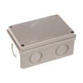 Коробка распределительная КМР-050-049, 6 вводов, 120х80х50мм, серая, EKF plc-kmr-050-049