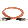 Шнур оптический FC/UPC-FC/UPC, MM 50/125, 5м, Duplex OM2, оранжевый, ITK FPC50-FCU-FCU-C2L-5M