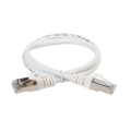 Патч-корд 4 пары, 2хRJ45, 2м,  Кат.5e, FTP, белый, LSZH, ITK PC08-C5EFL-2M