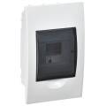 Корпус пластиковый ЩРВ-П-4 черная прозрачная дверь IP41 GENERICA
