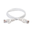 Патч-корд 4 пары, 2хRJ45, 10м, Кат.6, UTP, белый, PVC, ITK PC08-C6U-10M