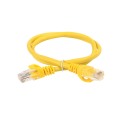 Патч-корд 4 пары, 2хRJ45, 10м, Кат.6, UTP, желтый, LSZH, ITK PC05-C6UL-10M