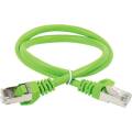 Патч-корд 4 пары, 2хRJ45, 5м, Кат.6, FTP, зеленый, LSZH, ITK PC02-C6FL-5M