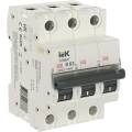Выключатель автоматический 3P, 63А, х-ка B, M06N, IEK AR-M06N-3-B063