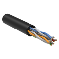Кабель UTP 4 пары, Кат.6, внеш., 0,57мм, LDPE, черный, 305м, ITK LC3-C604-139