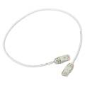 Патч-корд 4 пары, 2хRJ45, 0,5м, Кат.5e, UTP, серый, PVC, TERACOM TRC-5EUTP-PVC-05M-GY