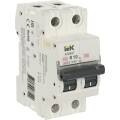 Выключатель автоматический 2P, 10А, х-ка B, M06N, IEK AR-M06N-2-B010