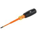 Отвертка диэлектрическая SLIM SL4,0х100, Т3, IEK A2L5-SC31-T3-SL-40-100