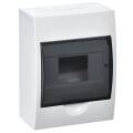 Корпус пластиковый ЩРН-П-6 черная прозрачная дверь IP41 GENERICA