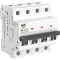 Выключатель автоматический 4P, 13A, х‑ка L, M06N-DC, IEK AR-M06N-4-L013DC