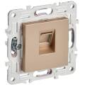 SKANDY Розетка компьютерная RJ45 кат.5E SK-K01Sa песочный IEK