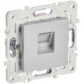 SKANDY Розетка компьютерная RJ45 кат.5E SK-K01S серебряный IEK