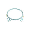 Шнур оптический LC/UPC-LC/UPC, MM 50/125, 3м, Duplex, аква, Hyperline FC-D2-503-LC/PR-LC/PR-H-3M-LSZH-AQ