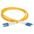 Шнур оптический LC/UPC-LC/UPC, SM 9/125, 1м, Duplex OS2, желтый, ITK FPC09-LCU-LCU-C2L-1M