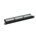 Патч-панель 1U, 19'', 48хRJ45, UTP, кат.5e, Dual IDC выс. плотн., ITK PP48-1UC5EU-D05H