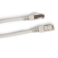 Патч-корд 4 пары, 2хRJ45, 15м, Кат.6a, SF/UTP, серый, LSZH, Hyperline PC-LPM-STP-RJ45-RJ45-C6a-15M-LSZH-GY