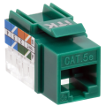 Модуль Keystone Jack кат.5e, UTP, 110 IDC, 90 град., зеленый, ITK CS1-1C5EU-11-02