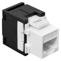 Модуль Keystone Jack кат.5e, UTP, без инструмента Toolless 180 град., черный, TERACOM PRO TRP-KSTN-T180D-5EUTP-BLK