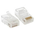 Разъем RJ-45, UTP, кат.5e, уп.10шт, TERACOM TRC-PLUG-5EUTP-10