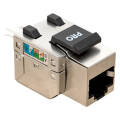 Модуль Keystone Jack кат.6, FTP, 110, IDC, 90 град, РОЗЕТОЧНЫЙ, TERACOM PRO TRP-KSTN-SOCK-90D-6FTP