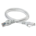 Патч-корд 4 пары, 2хRJ45, 15м, Кат.6, UTP, серый, LSZH, ITK PC01-C6UL-15M
