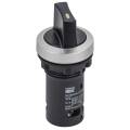 Переключатель IP65 3 позиции моноблок NO+NC чёрный MASTER IEK