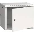 ITK Шкаф LINEA W 9U 600х450мм дверь металл серый RAL7035