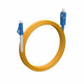 Шнур оптический SC/UPC-LC/UPC, SM, 2м, Simplex, желтый, REXANT 50-1114-2
