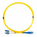 Шнур оптический SC/UPC-LC/UPC, SM, 5м, Duplex, желтый, REXANT 50-2114-5
