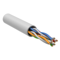 Кабель UTP 4 пары, Кат.5e, внутр., 0,48мм, LSZH, белый, 100м, GENERICA BC1-C5E04-128-100-G