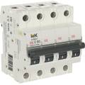 Выключатель автоматический 4P, 50А, х-ка C, M06N, IEK AR-M06N-4-C050