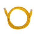 Патч-корд 4 пары, 2хRJ45, 1,5м, Кат.6, UTP, желтый, LSZH, REXANT 02-0295-105