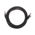 Патч-корд 4 пары, 2хRJ45, 3м, Кат.5e, UTP, черный, LSZH, REXANT 02-0102-3