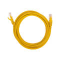 Патч-корд 4 пары, 2хRJ45, 3м, Кат.6, UTP, желтый, LSZH, REXANT 02-0295-3