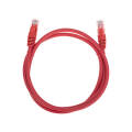 Патч-корд 4 пары, 2хRJ45, 1м, Кат.6, UTP, красный, LSZH, REXANT 02-0293-1