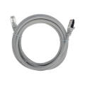 Патч-корд 4 пары, 2хRJ45, 3м, Кат.6, FTP, серый, LSZH, REXANT 02-0210-3