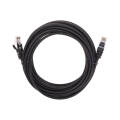 Патч-корд 4 пары, 2хRJ45, 5м, Кат.5e, UTP, черный, LSZH, REXANT 02-0102-5