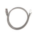 Патч-корд 4 пары, 2хRJ45, 1м, Кат.6, FTP, серый, LSZH, REXANT 02-0210-1
