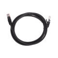 Патч-корд 4 пары, 2хRJ45, 2м, Кат.5e, UTP, черный, LSZH, REXANT 02-0102-2