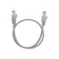 Патч-корд 4 пары, 2хRJ45, 0,5м, Кат.5e, UTP, серый, LSZH, REXANT 02-0100-05