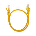 Патч-корд 4 пары, 2хRJ45, 0,5м, Кат.5e, UTP, желтый, LSZH, REXANT 02-0105-05